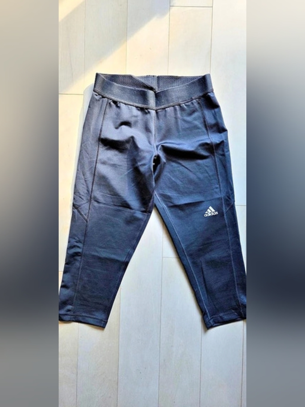 adidas Techfit Black Leggings Size Small Like New